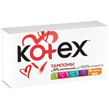 цена КОТЕКС ТАМПОНЫ НОРМАЛ №16 в Доброй Аптеке купить КОТЕКС ТАМПОНЫ НОРМАЛ №16 в Доброй Аптеке
